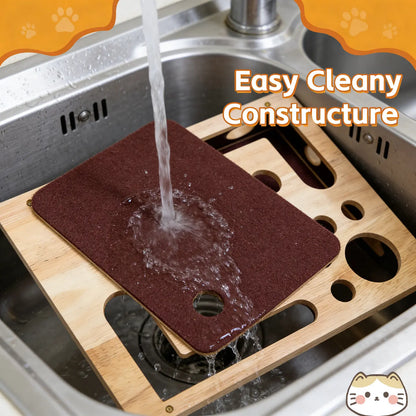 Transform Your Cat's Nail Care Routine with the Cat Nail File Scratch Enrichment Box - A Fun, Stress-Free Solution for Indoor Cats!