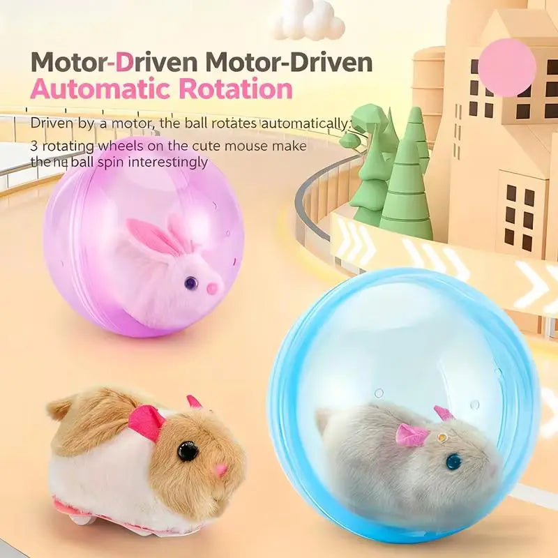 Auto-Rolling Smart Cat Toy for Indoor Play