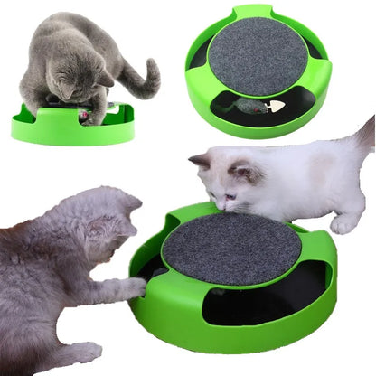 Interactive Cat Toy with Track Play | Kin & Kibble