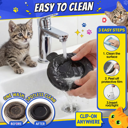 Interactive Cat Toy Wand for Indoor Play | Kin & Kibble