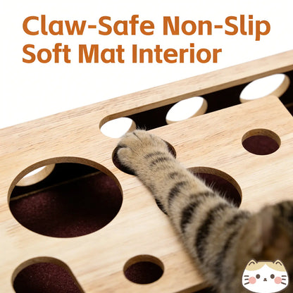 Transform Your Cat's Nail Care Routine with the Cat Nail File Scratch Enrichment Box - A Fun, Stress-Free Solution for Indoor Cats!