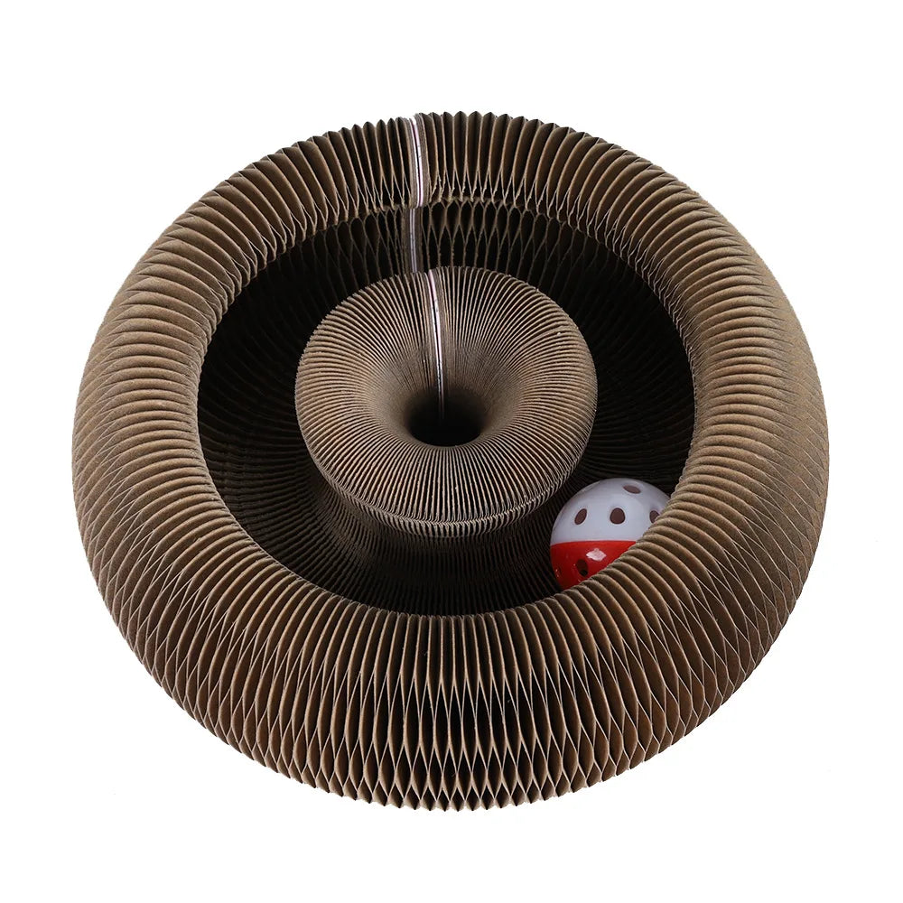 Foldable Cat Scratching Board for Interactive Play
