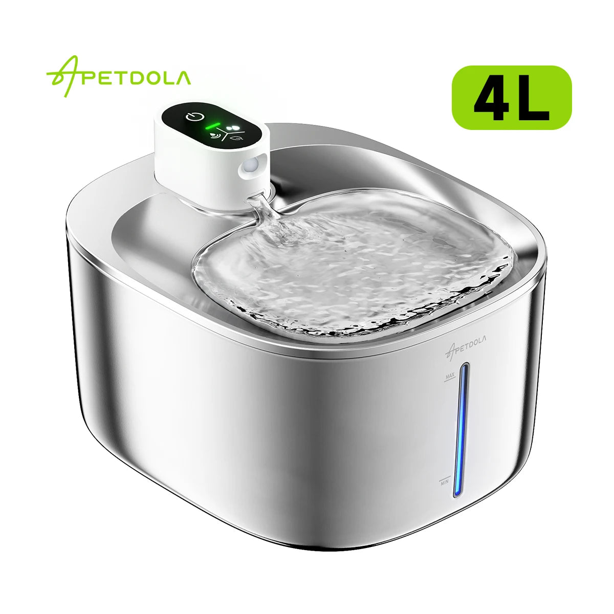 Wireless Pet Water Fountain for Cats & Dogs | Kin & Kibble