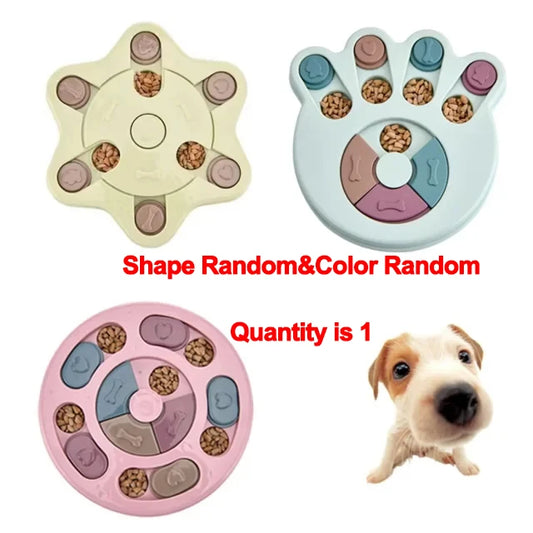 Interactive Dog and Cat Puzzle Feeder Toy