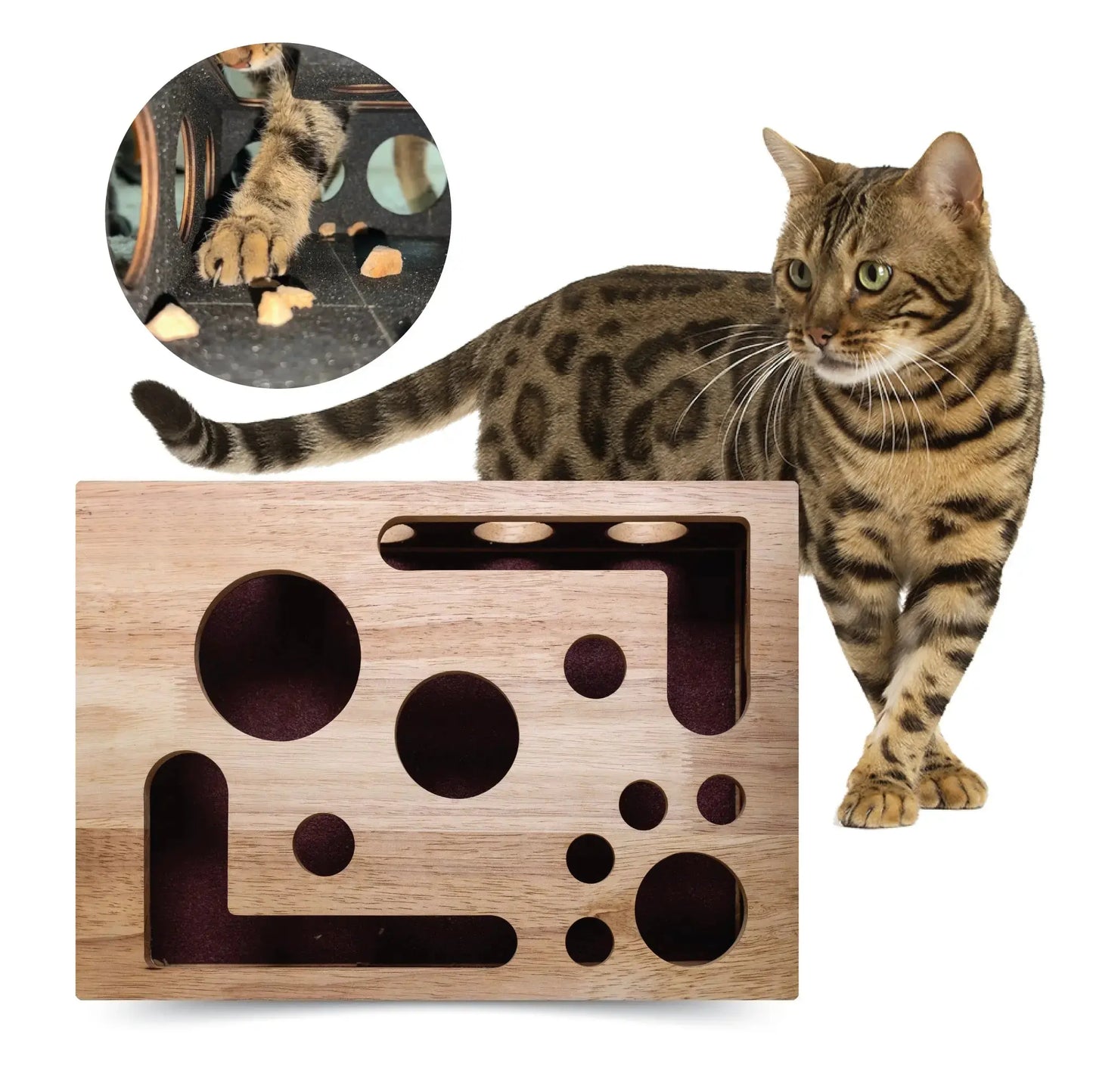 Transform Your Cat's Nail Care Routine with the Cat Nail File Scratch Enrichment Box - A Fun, Stress-Free Solution for Indoor Cats!