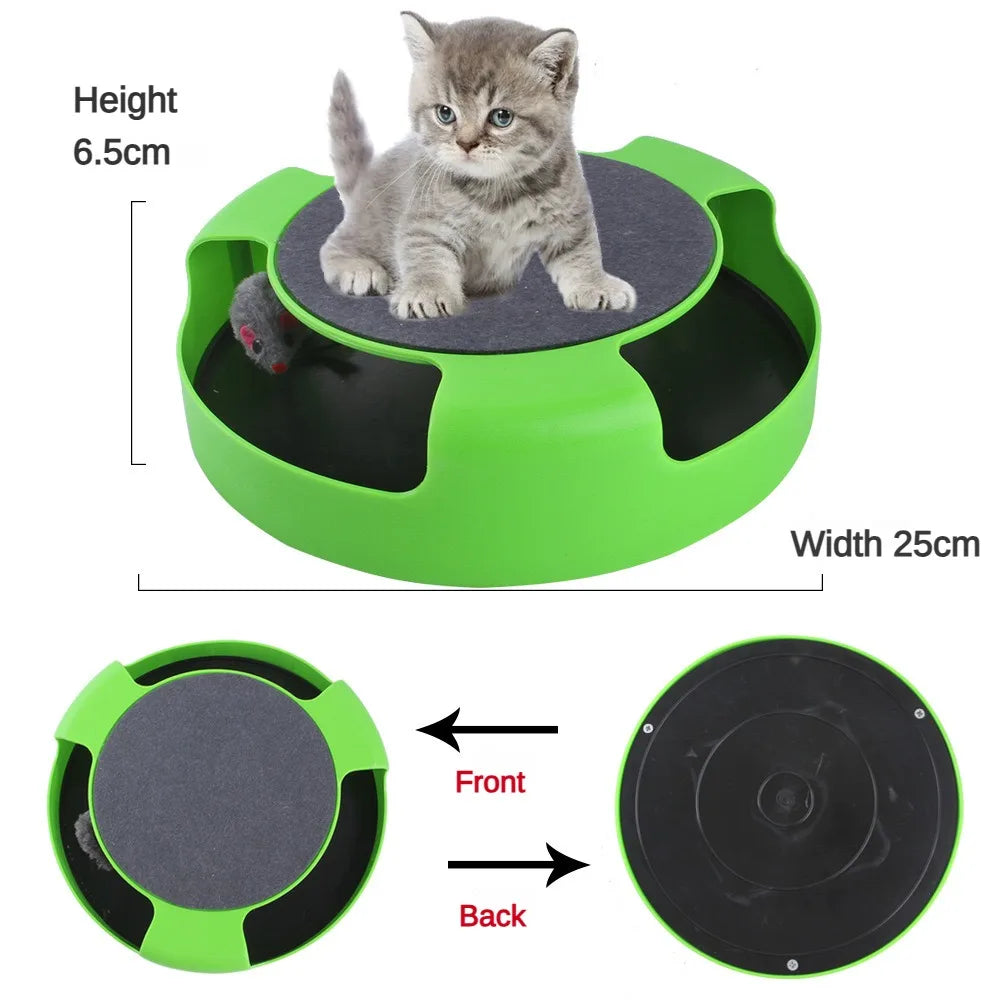 Interactive Cat Toy with Track Play | Kin & Kibble
